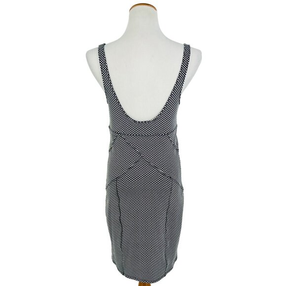 Free People Intimately Sexy Black & White Polka Dot Bodycon Mini Dress - Picture 16 of 16